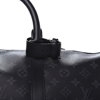 Louis Vuitton Monogram Eclipse Keepall Bandouliere 55 9 of 11