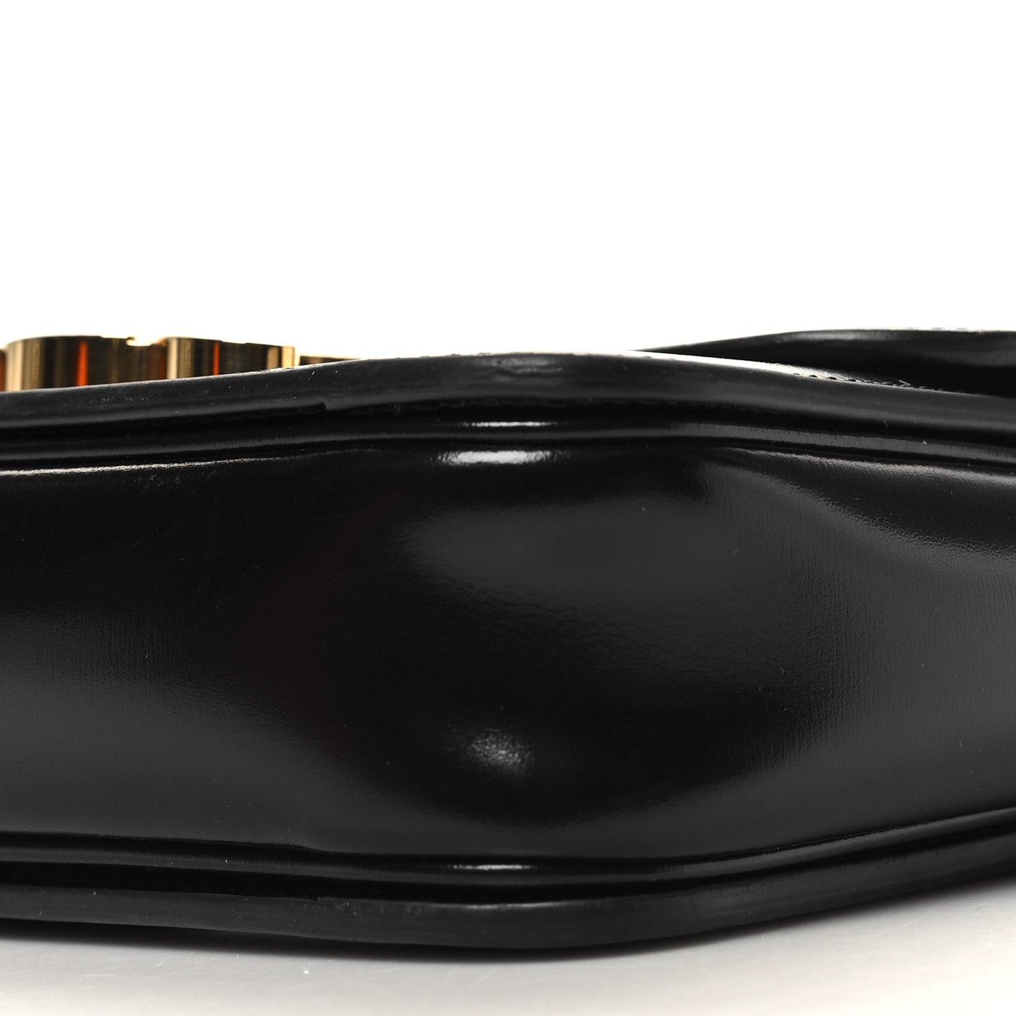 Shiny Calfskin Teen Triomphe Black