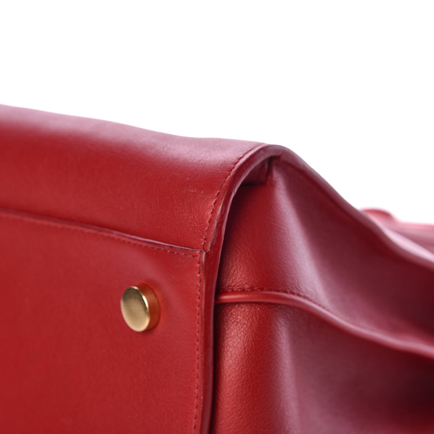 Calfskin Large Sac de Jour Carryall Rouge Orient