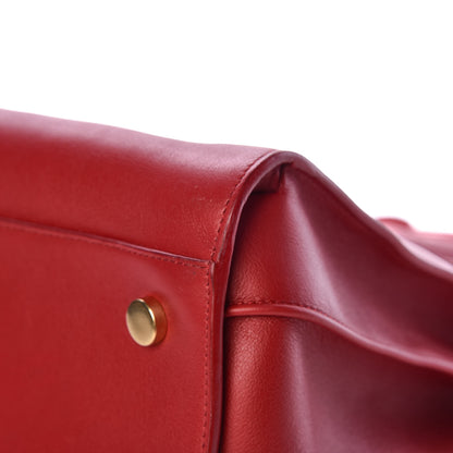 Saint Laurent Calfskin Large Sac de Jour Carryall Rouge Orient 9 of 12