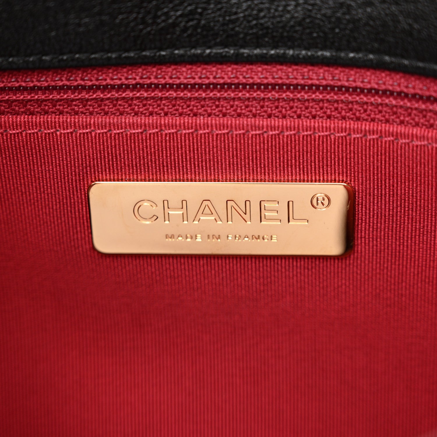 Chanel Shiny Goatskin Quilted Large Chanel 19 Flap Black 6 of 11