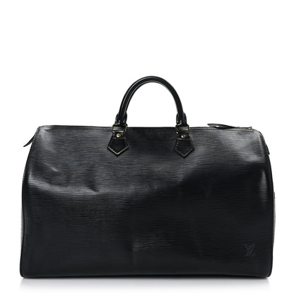 Louis Vuitton Epi Speedy 40 Black 1 of 9