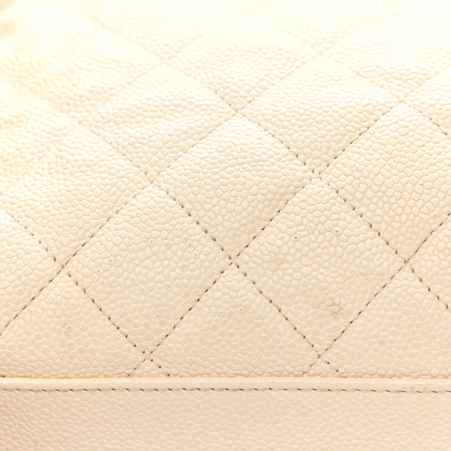 Chanel Caviar Quilted French Riviera Hobo Dark White 12 of 15