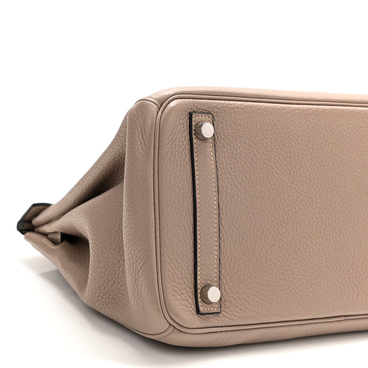 Hermes Taurillon Clemence Birkin 30 Gris Tourterelle 9 of 10