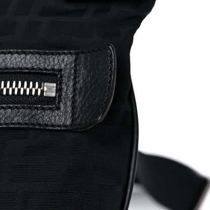 Fendi Zucca Messenger Bag Black 11 of 15