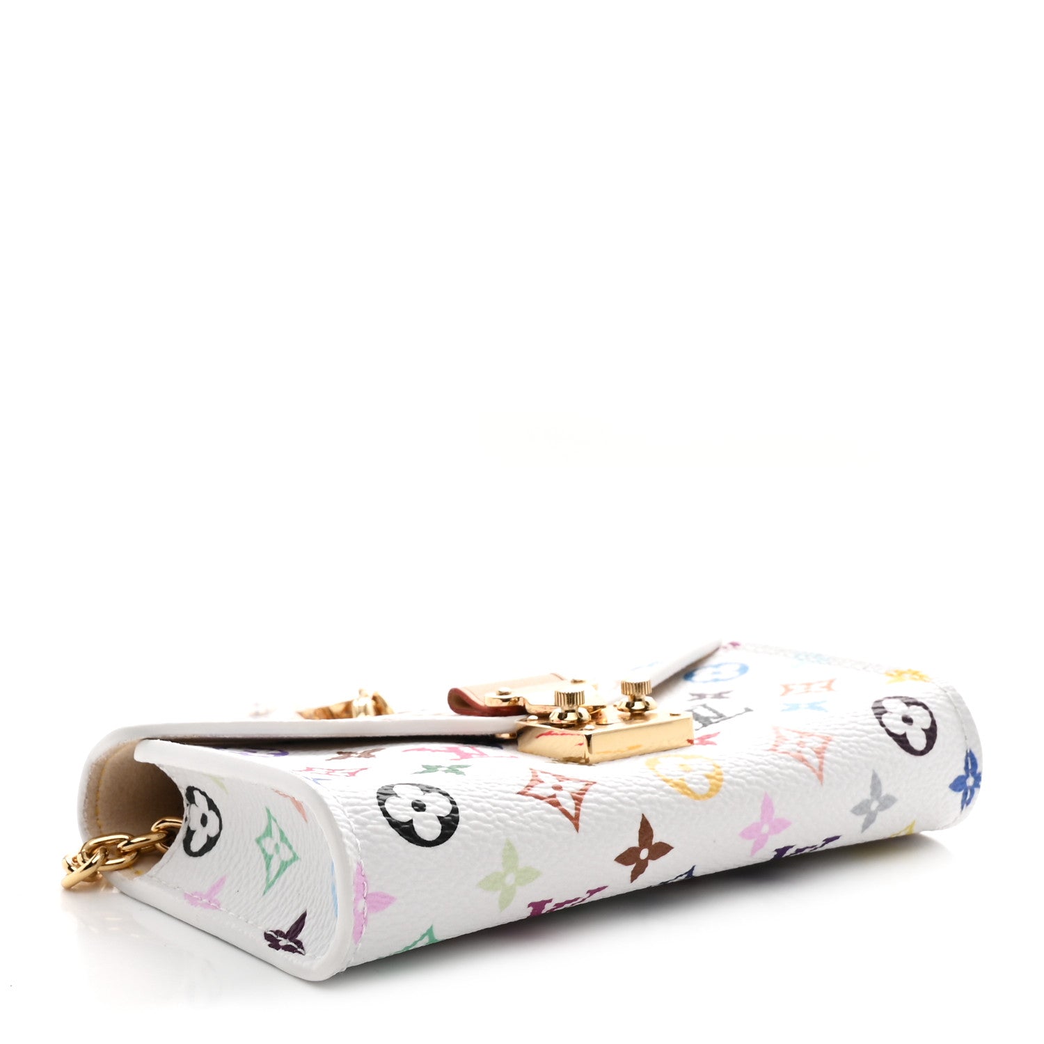 Louis Vuitton LV X TM Monogram Multicolor Pouch Metis Belt White 3 of 10