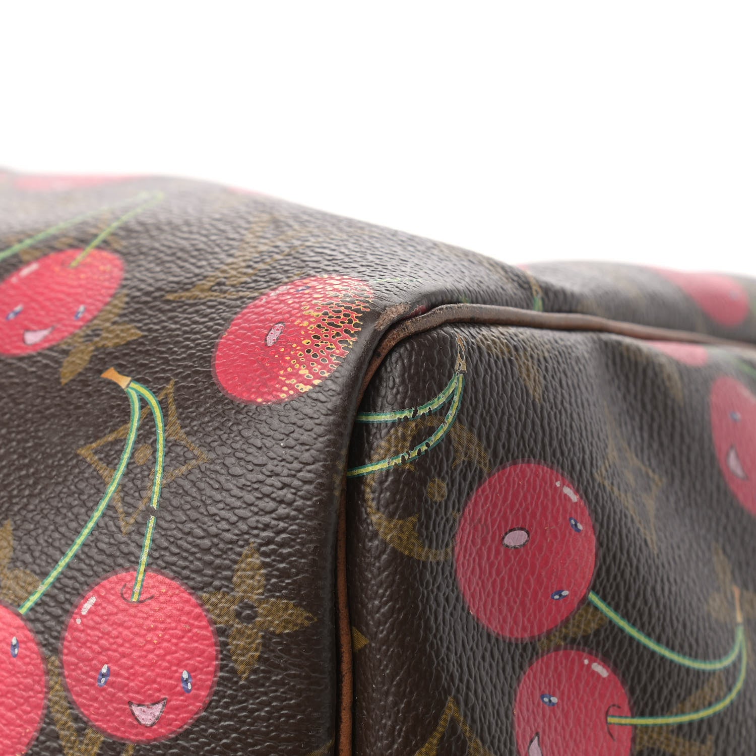 Louis Vuitton Monogram Cerises Keepall 45 10 of 34