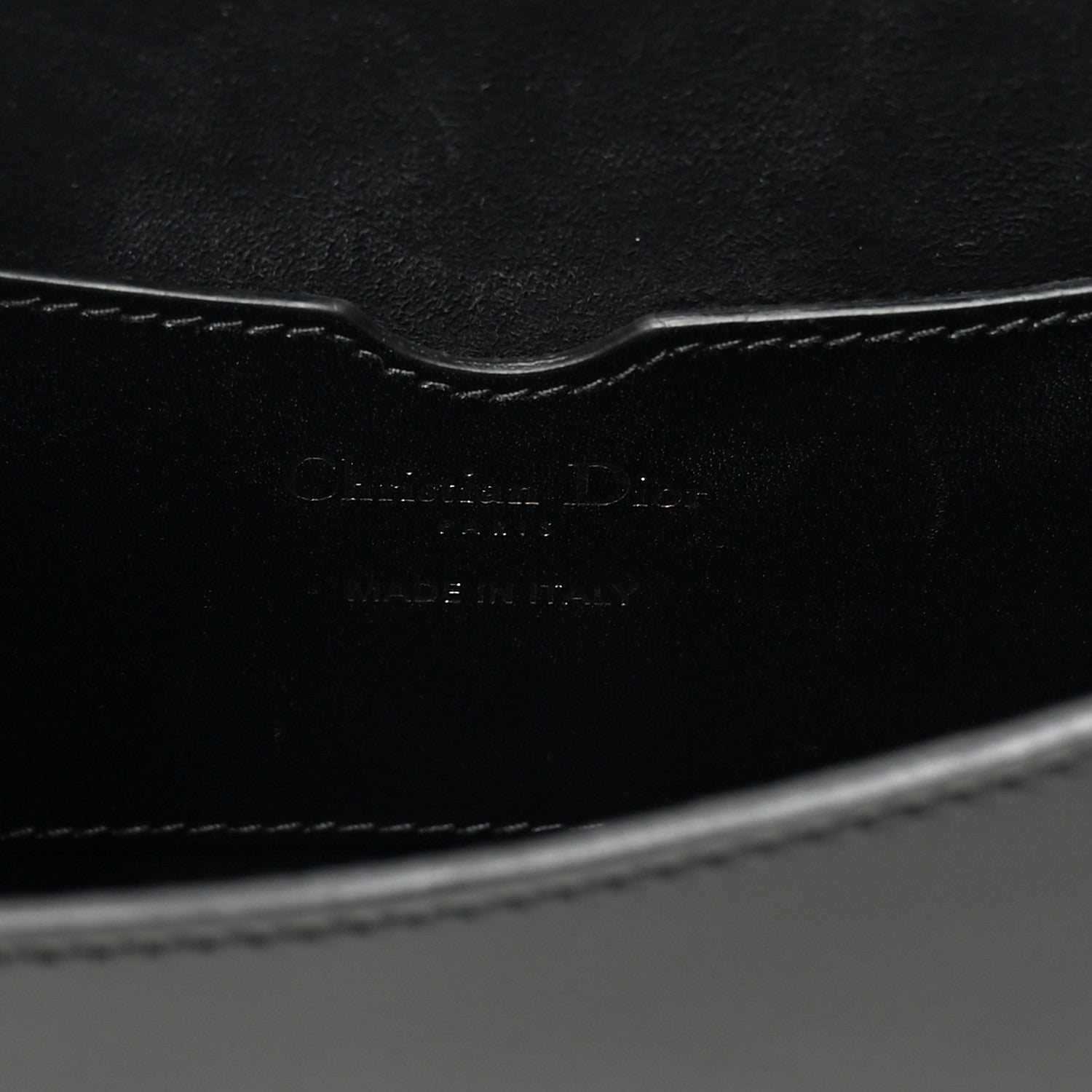 Christian Dior Box Calfskin Medium Bobby Flap Black 6 of 9