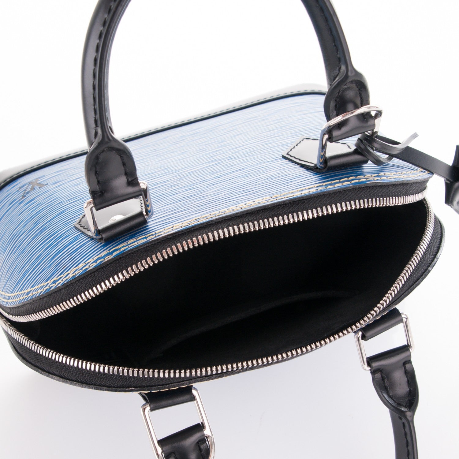 Louis Vuitton Epi Alma BB Denim Light 6 of 8