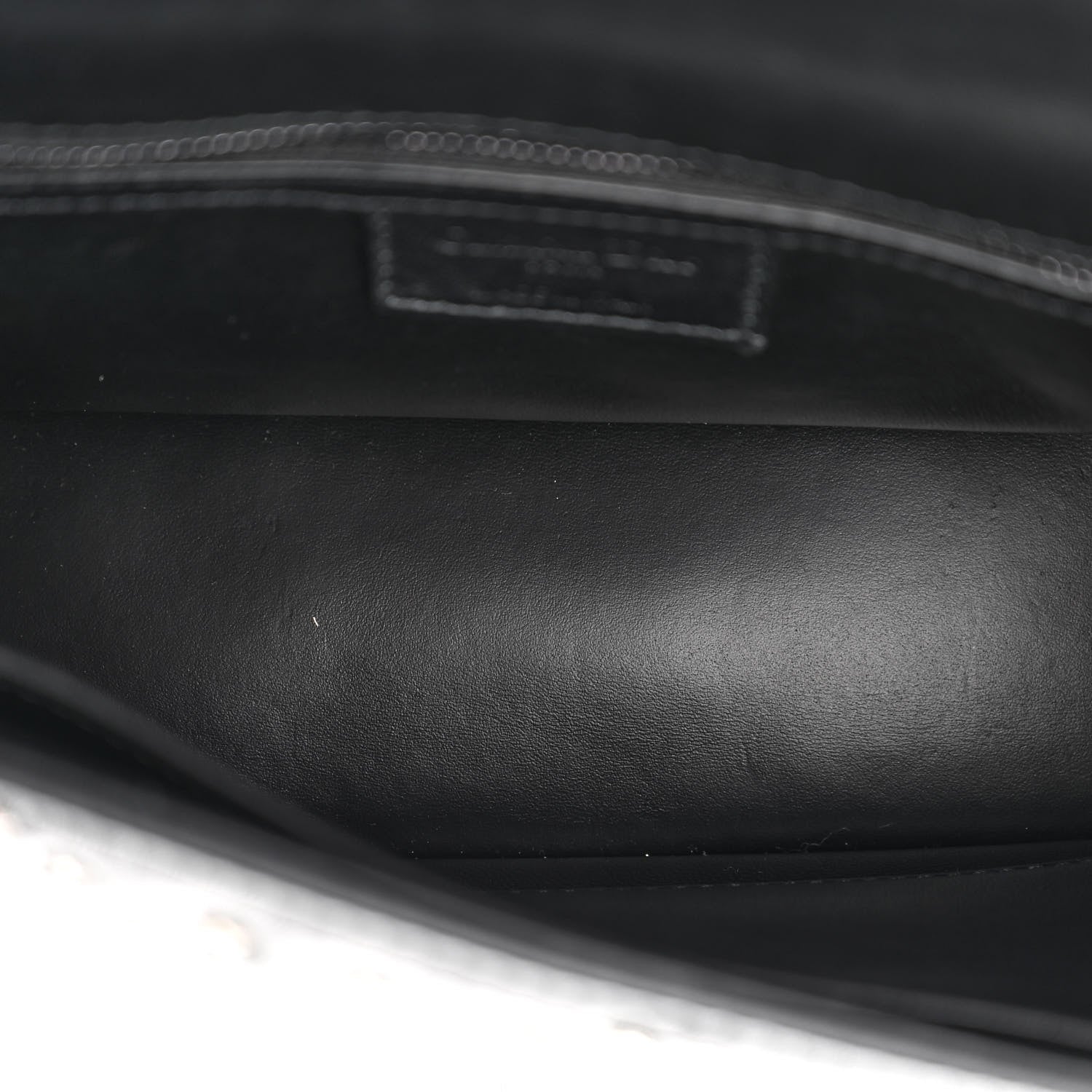 Christian Dior Calfskin Lucky Star Macrocannage Medium Caro Bag Black 5 of 11