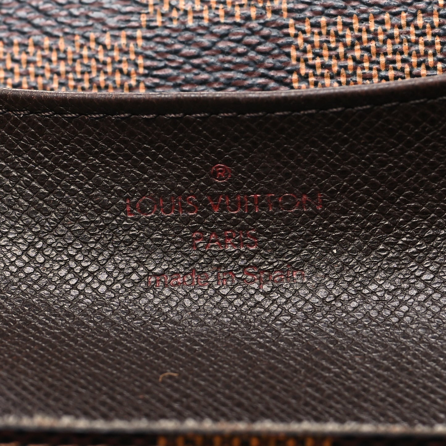 Damier Ebene Emilie Wallet