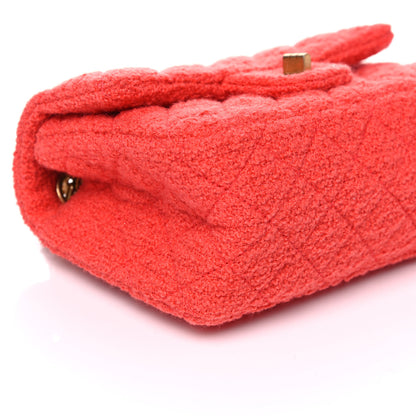 Chanel Tweed Quilted 2.55 Reissue Mini Flap Coral 10 of 13