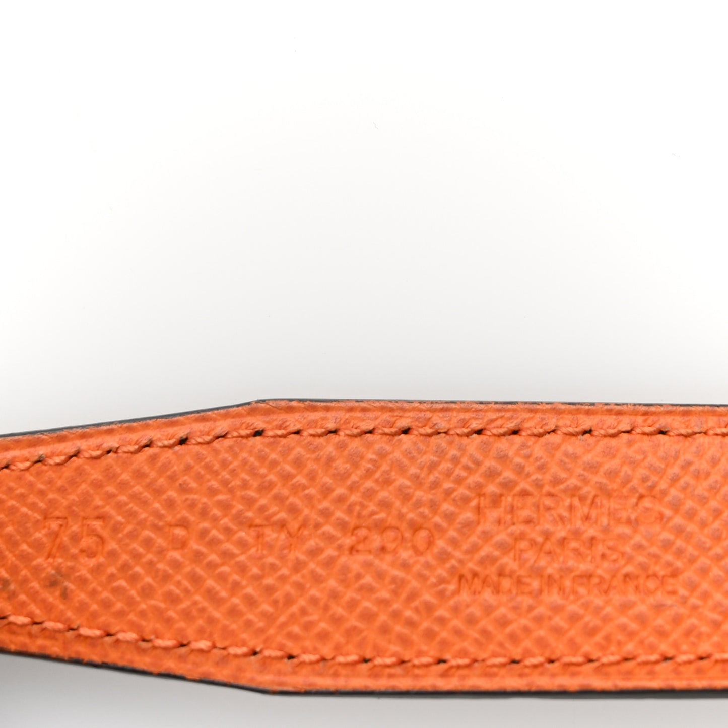 Swift Epsom 24mm H Belt 75 30 Black Orange