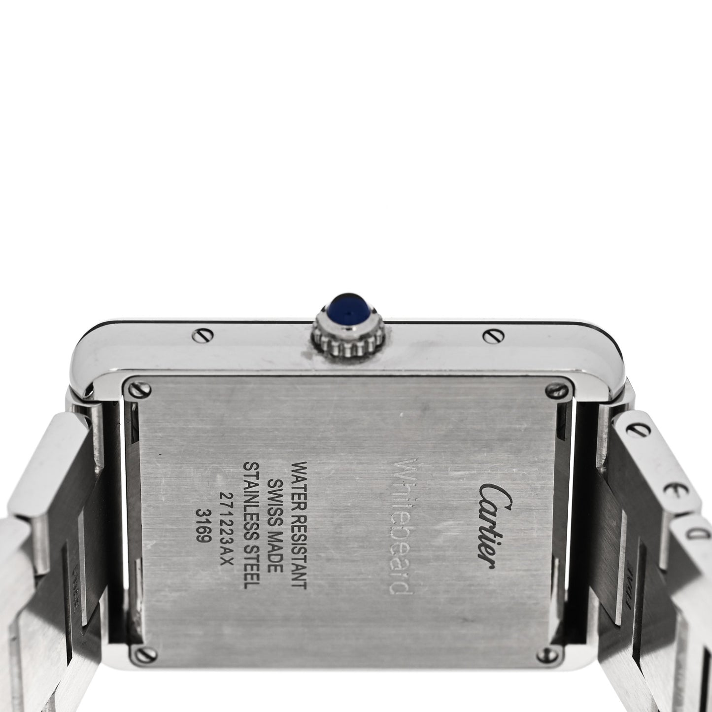 Stainless Steel 27mm Tank Solo Quartz Watch