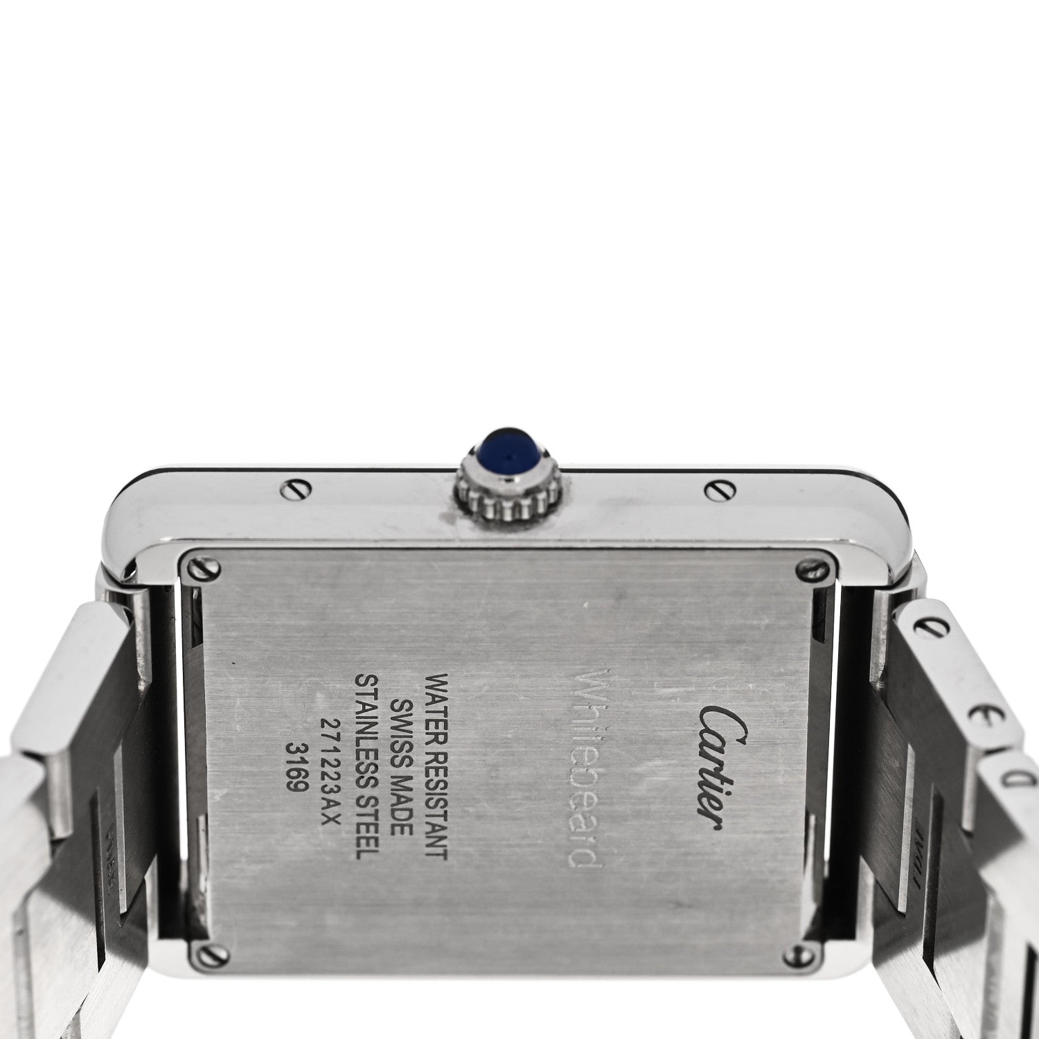 Cartier Stainless Steel 27mm Tank Solo Quartz Watch 4 of 4