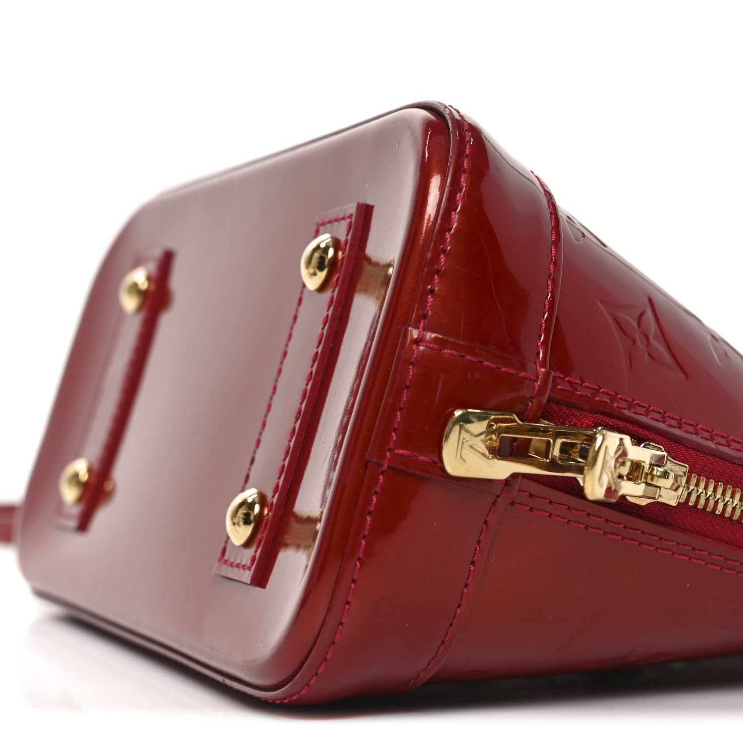Louis Vuitton Vernis Alma BB Rose Indien 9 of 9