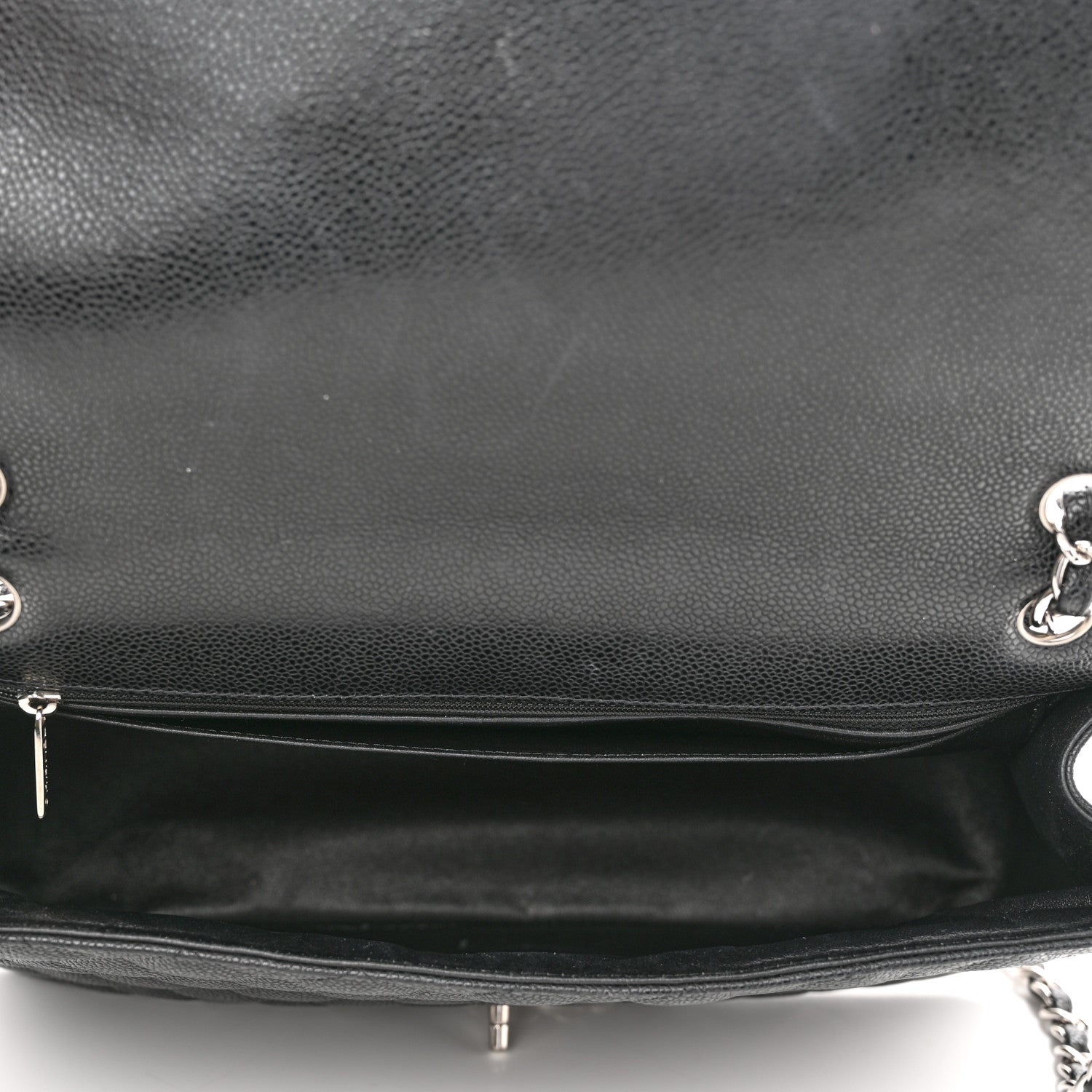 Chanel Caviar Quilted Maxi Single Flap Black 5 of 11