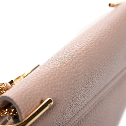 Chloe Grained Goatskin Drew Shoulder Bag Biscotti Beige 10 of 19