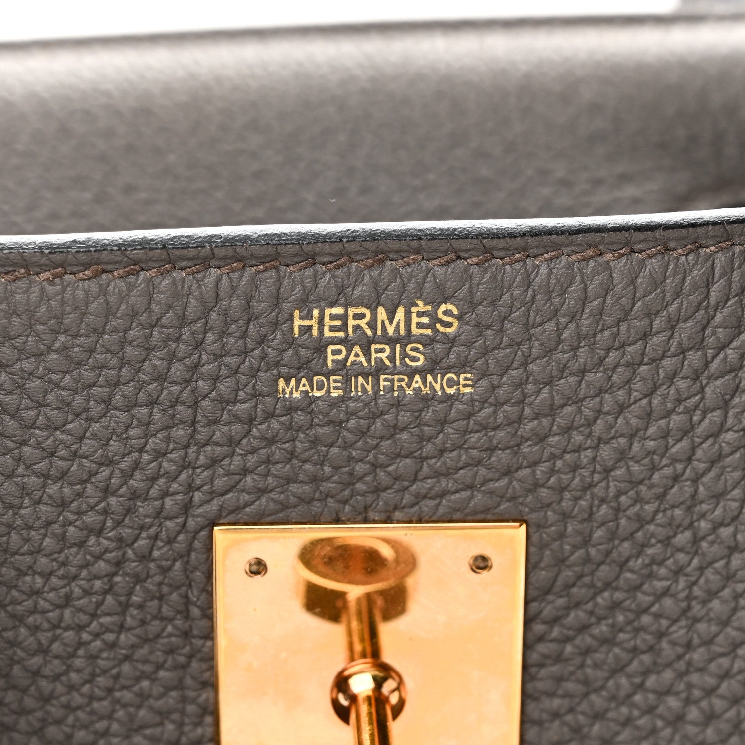 Hermes Togo Birkin 30 Etain 6 of 10