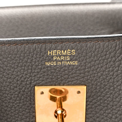 Hermes Togo Birkin 30 Etain 6 of 10