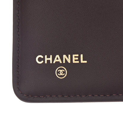Chanel Caviar Quilted Zipped Pocket Wallet Black 5 of 8