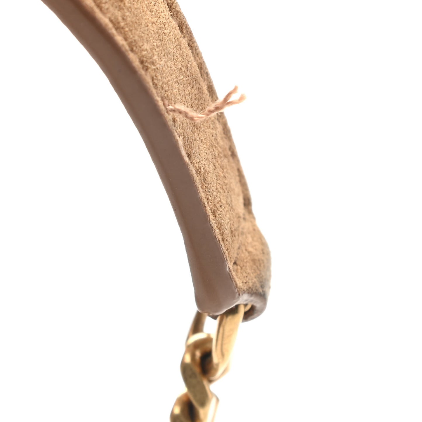 Suede Calfskin Y Quilted Monogram Small Loulou Chain Satchel Cinnamon