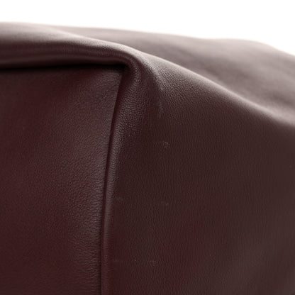 Loewe Buttery Nappa Lambskin Small Squeeze Bag Dark Burgundy 10 of 10