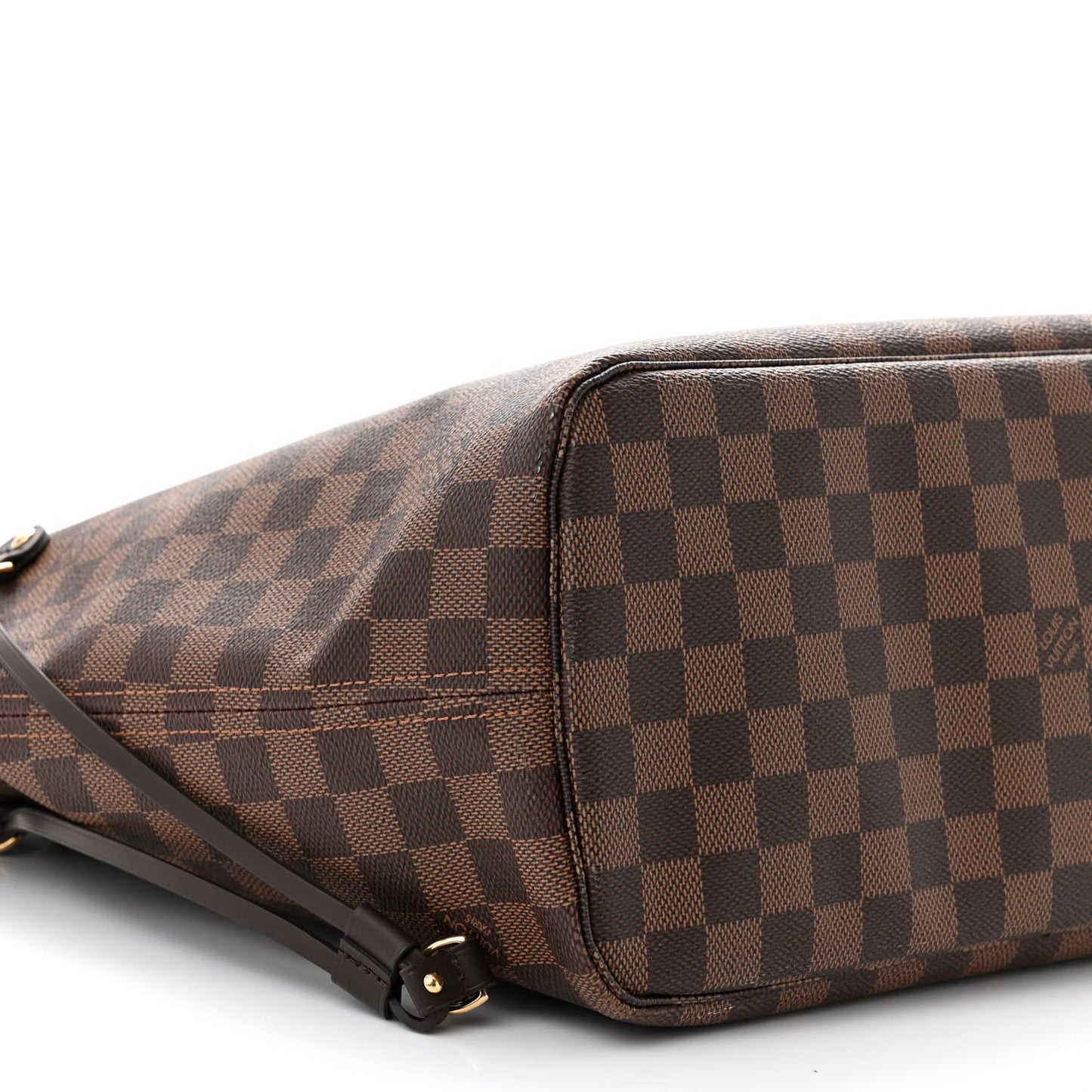 Damier Ebene Neo Neverfull MM Rose Ballerine