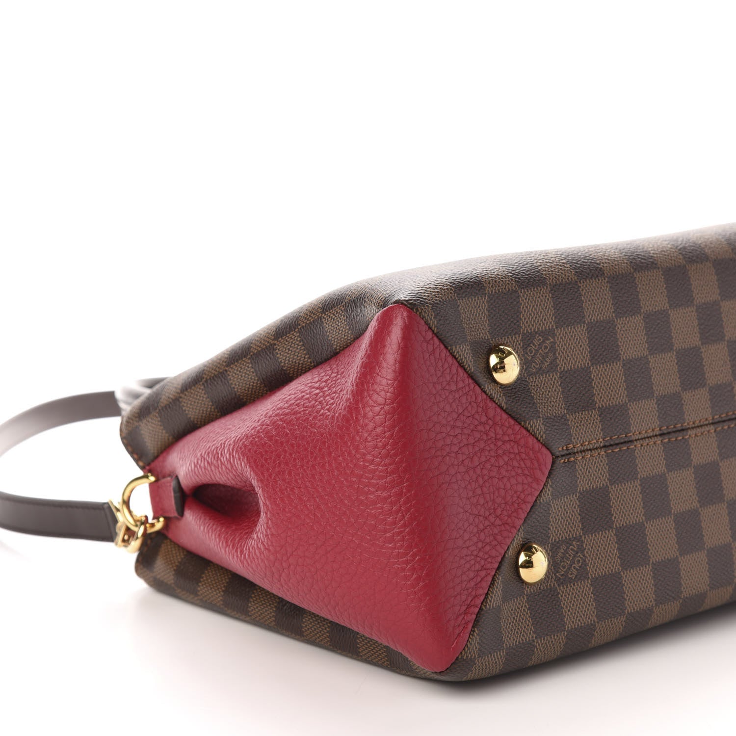 Louis Vuitton Damier Ebene Cuir Taurillon Brittany Bordeaux 8 of 10