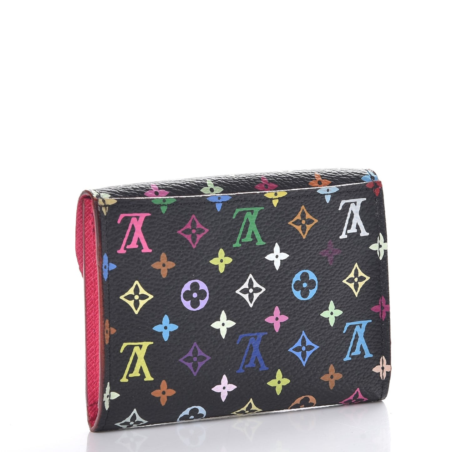 Monogram Multicolor Business Card Holder Black Grenade
