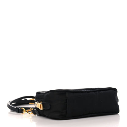 Prada Tessuto Nylon Mini Camera Crossbody Bag Black 4 of 10