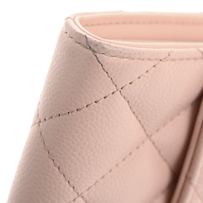 Chanel Caviar Quilted Medium Flap Wallet Light Pink 8 of 12