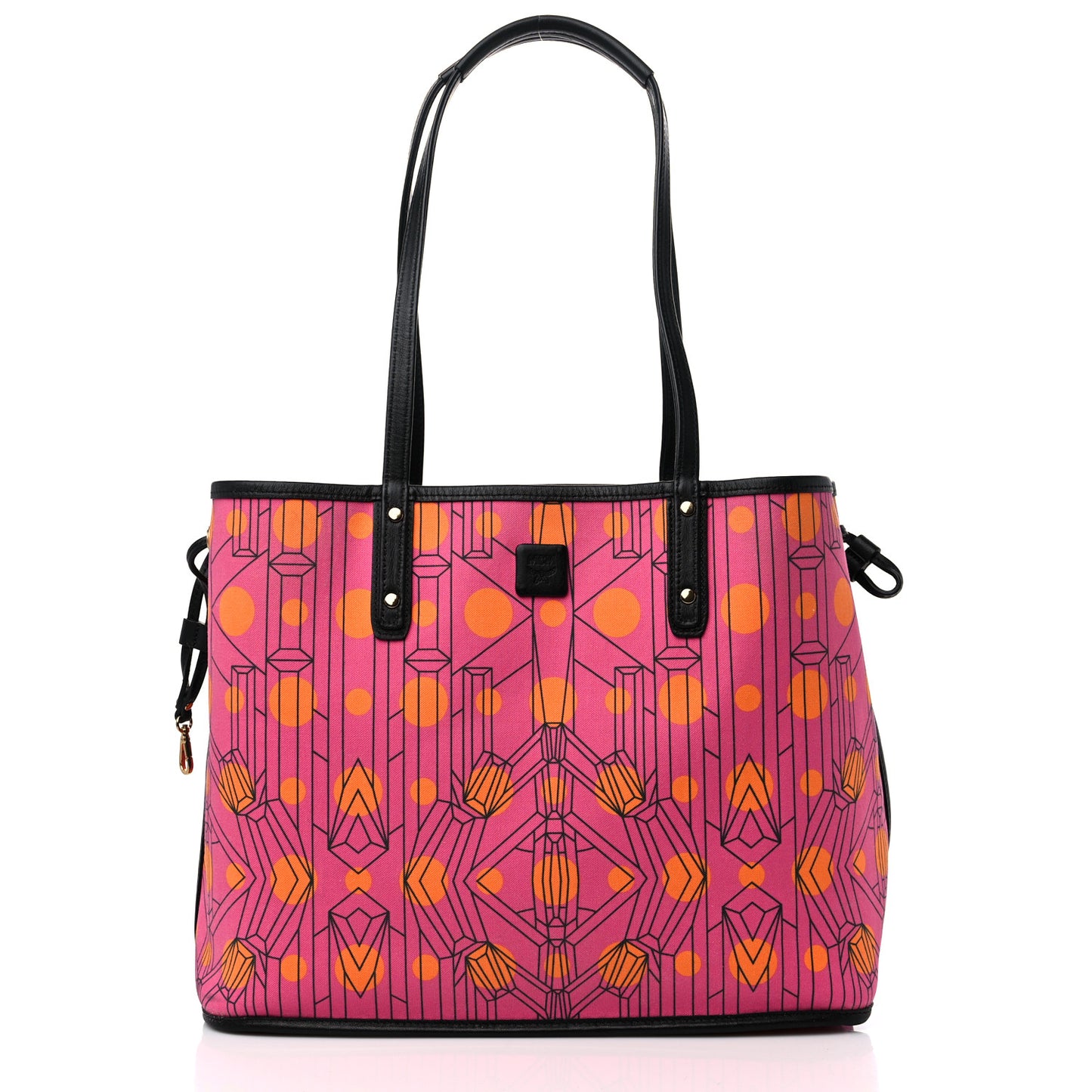 Visetos Medium Project Reversible Shopper Tote Pink