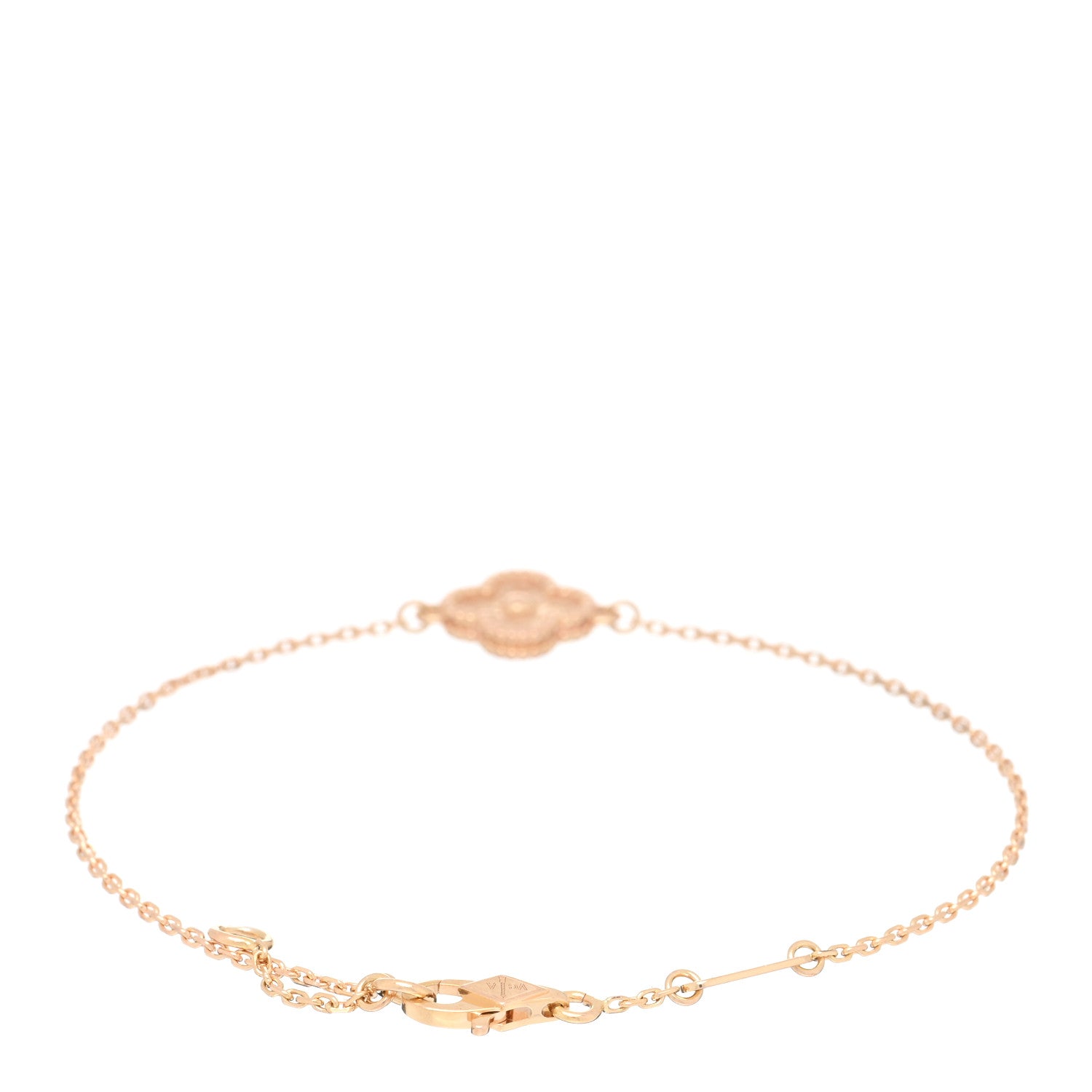 Van Cleef & Arpels 18K Rose Gold Sweet Alhambra Bracelet 2 of 4