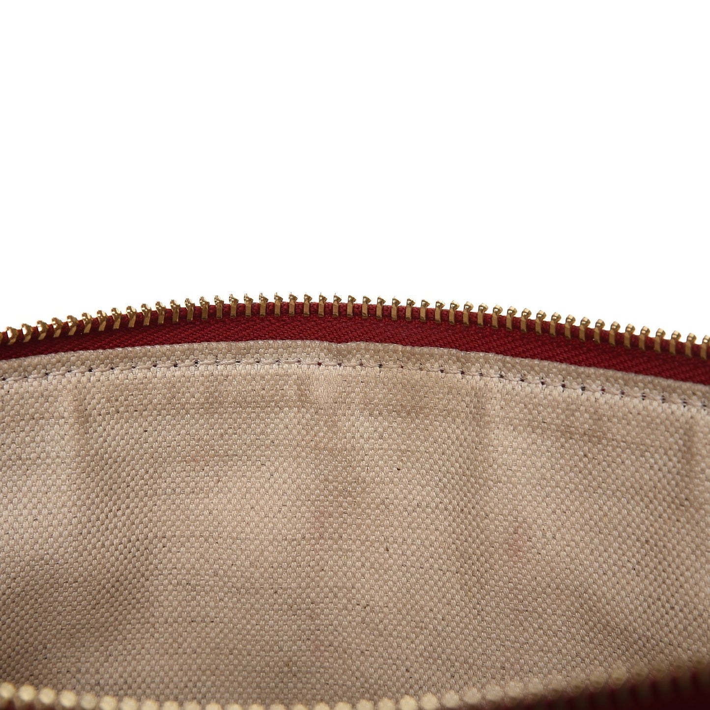 Pebbled Calfskin Kingsnake Print Clutch Red