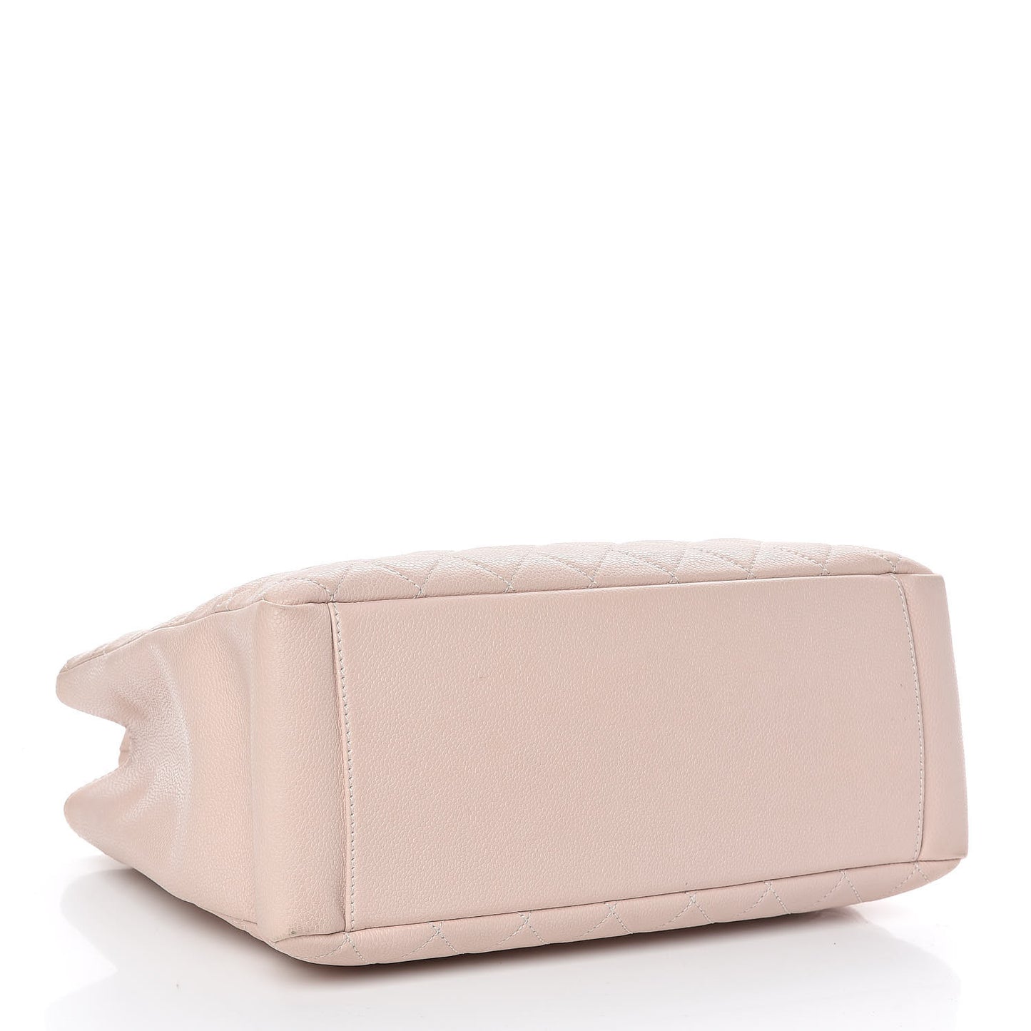 Caviar Quilted Grand Shopping Tote GST Light Pink