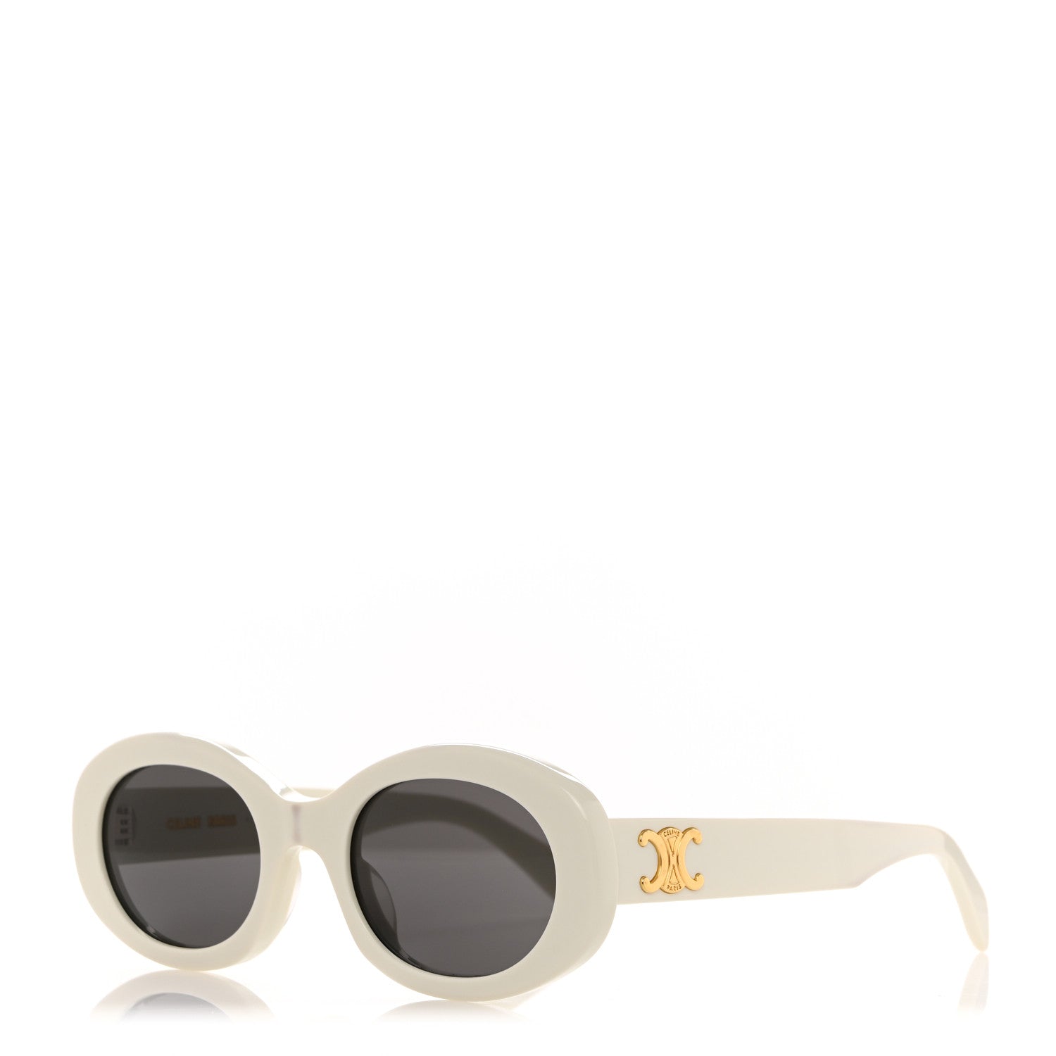 Celine Acetate Triomphe 01 Sunglasses CL 40194U White 1 of 7