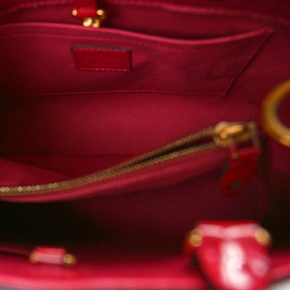 Louis Vuitton Vernis Montaigne BB Rose Indien 5 of 9