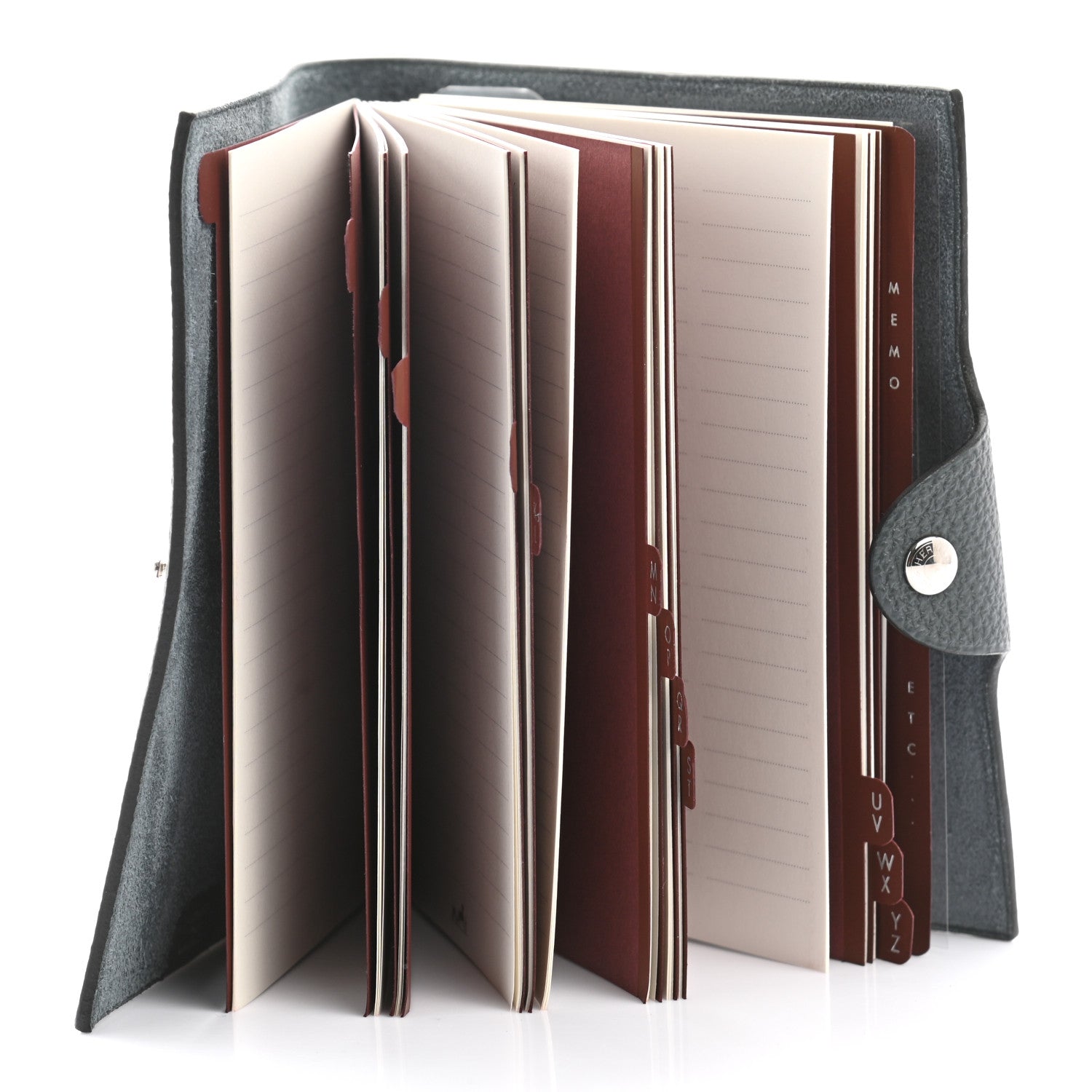 Hermes Togo Ulysse PM Notebook Cover Etain 5 of 7