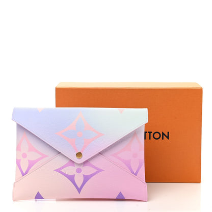 Louis Vuitton Monogram Giant Spring In The City Kirigami Pochette Set Sunrise Pastel Midnight Fuchsia Sunset Kaki 8 of 8