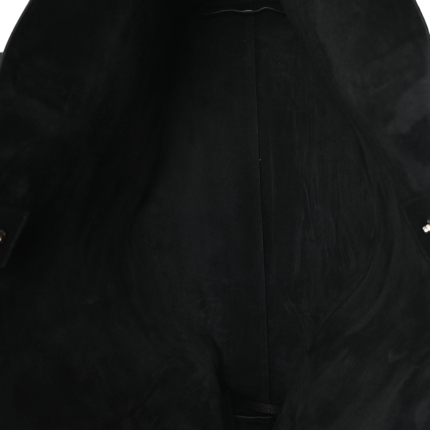 Calfskin Large Shopping Tote Black