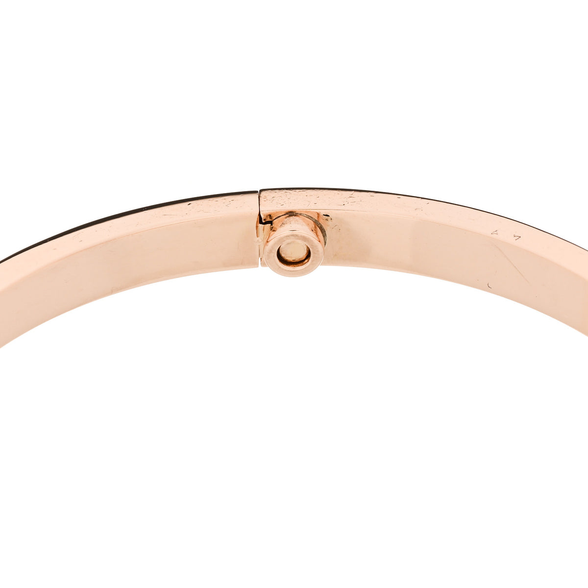 Cartier 18K Pink Gold 6 Diamond Small LOVE Bracelet 16 6 of 6