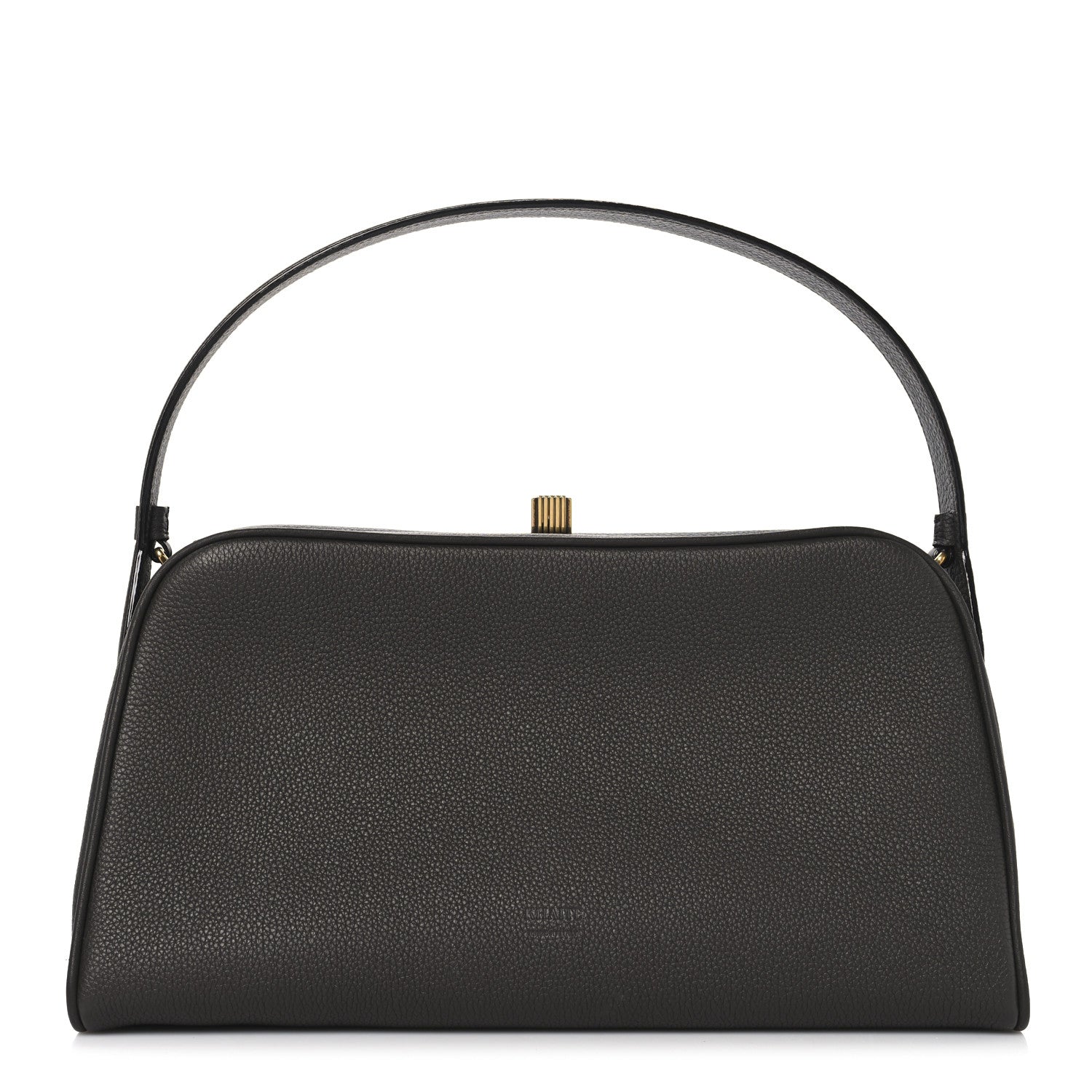 Khaite Pebbled Calfskin Cate Bag Dark Brown 1 of 11
