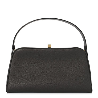 Khaite Pebbled Calfskin Cate Bag Dark Brown 1 of 11