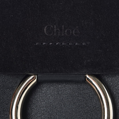 Chloe Suede Calfskin Mini Faye Bracelet Bag Black 7 of 7