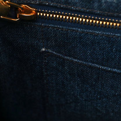Prada Denim Canapa Small Logo Tote Avio 12 of 18