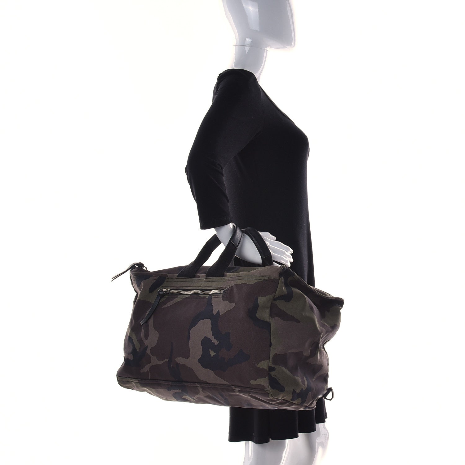 Givenchy Nylon Camo Pandora Convertible Backpack Green Multicolor 2 of 21