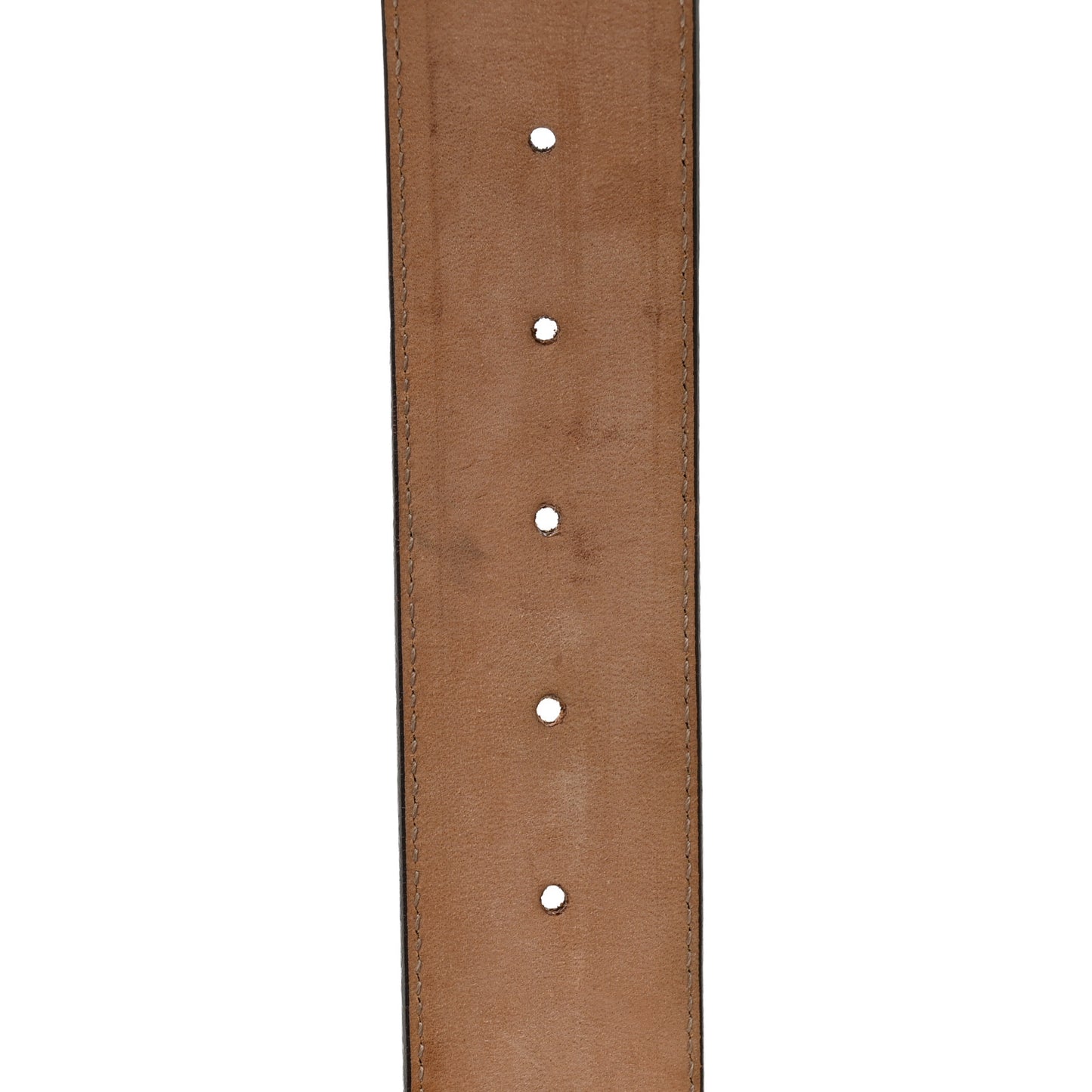 Monogram Interlocking G Belt 85 34 Dark Brown