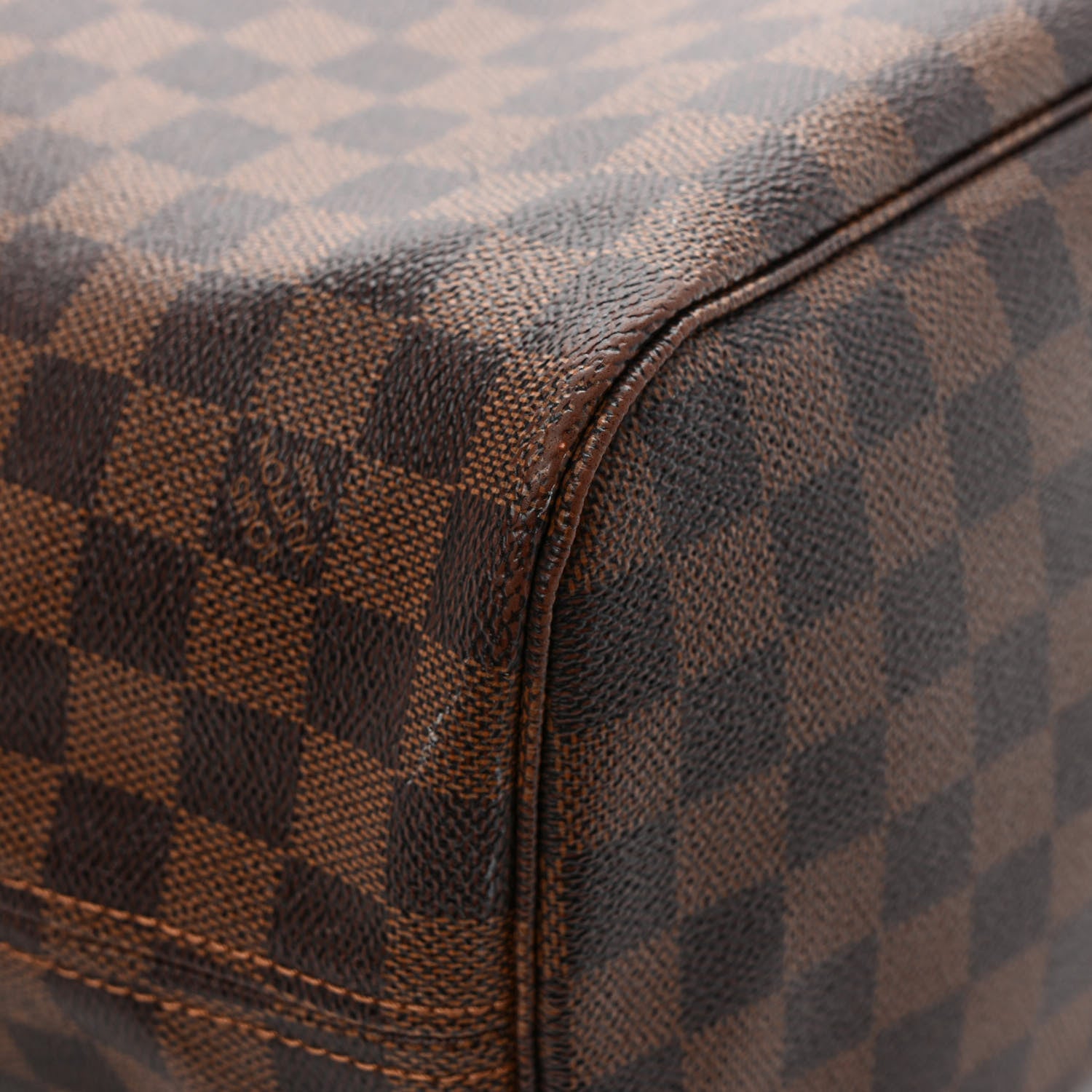 Louis Vuitton Damier Ebene Neo Neverfull MM Rose Ballerine 10 of 11