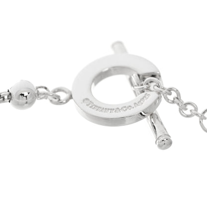 Tiffany Sterling Silver 4mm Beads Toggle Bracelet 4 of 4